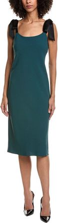Amanda Uprichard Lusana Silk-Trim Dress