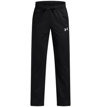 Under Armour Sporthose UNDER ARMOUR UA BRAWLER 3.0 TAPERED PANT, Damen, Gr. L (152/158), N-Gr, schwarz,, wei&szlig;, Obermaterial: 100% Polyester, Hosen Sporthose
