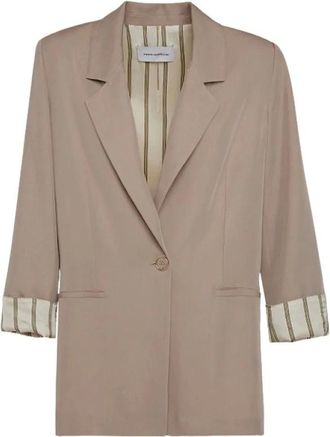 Simona Corsellini Mujer, Chaquetas, Gris, Talla: S