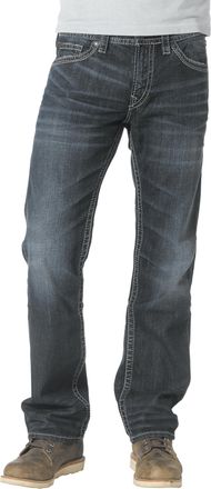 Silver Jeans Co Gordie Relaxed Fit Straight Leg Jeans In Indigo