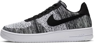 Nike Mens Air Force 1 Flyknit 2.0 Shoes in White | AV3042-100