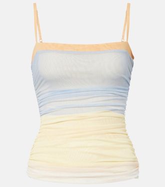 Sir. Printed mesh top