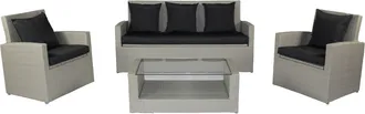 DCB Garden Dcb Garden - Pvc-confort - Sal&oacute;n De Jard&iacute;n 5 Plazas De Resina Trenzada