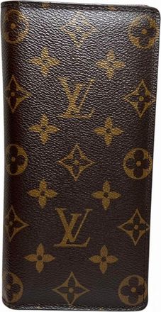 Louis Vuitton Brown Pvc Coin Purse/Coin Case (Pre-Owned)