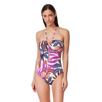 Gottex Plantopia Bandeau One Piece