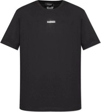 Dsquared2 Tassen - Heren - T-shirts - Zwart - XL - Tops