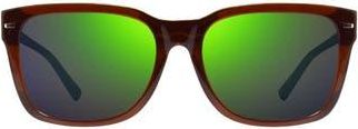 Revo Taylor 56mm Polarized Square Sunglasses in Brown at Nordstrom Rack