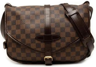 Louis Vuitton Pre-owned Saumur 30 Cross Body Bag - Dames - Vintage Schoudertas - Bruin - ONE Size - Vintage