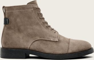 AllSaints Leather Bloom Lace Leather Boots, Size: UK 10/US 11/EU 44