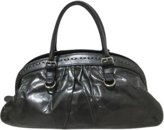 Dolce & Gabbana Pre-owned Miss Romantique Leren Handtas - Dames - Vintage Handtas - Zwart - ONE Size - Leer - Vintage