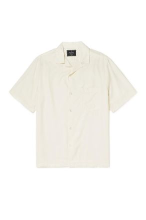 Portuguese Flannel Camp-Collar TENCEL Lyocell Shirt