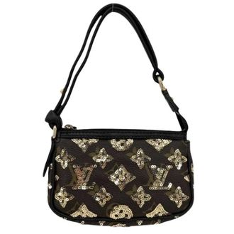 Louis Vuitton Tweedehands Canvas Louis Vuitton tassen - Dames - Pre-owned - Bruin - Maat: ONE Size