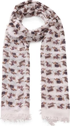 Hemisphere Zijdeachtige Sjaals - Dames - Wintersjaals - Wit - ONE Size - Wol - Accessoires