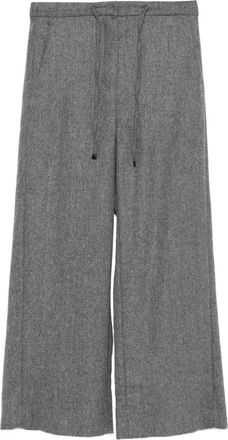 Max Mara Pantaloni con coulisse - Grigio