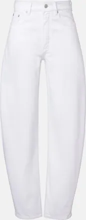 Alaia Ala&iuml;a Barrel-leg jeans