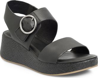 S&ouml;fft Faedra Ankle Strap Sandal in Black at Nordstrom Rack, Size 6.5