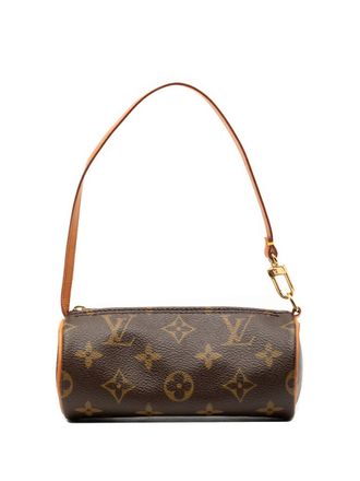 Louis Vuitton 2002 Monogram Papillon Pochette handbag - Marrone