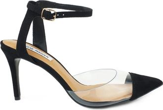 Steve Madden Sandaal met spitse neus - Dames - Pumps - Zwart - 38 EU - Leer - Schoenen