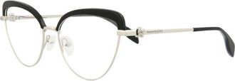 Alexander McQueen Alexander Mcqueen Womens Am0259o 55Mm Optical Frames