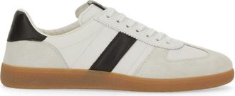 Tom Ford Mens Archer Sneaker - Ivory Leather - Size EU 40