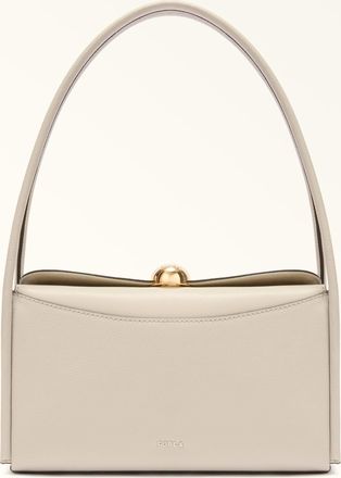 Furla Nicole Borsa Boston M Sabbia Pelle Di Vitello Notte + Pelle Di Vitello Sidney Donna