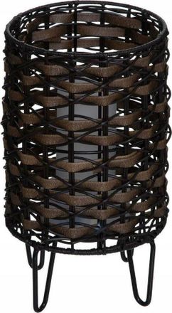 Atmosphera Atmosphera L&aacute;mpara De Jard&iacute;n Sierra Marr&oacute;n Negro Led Usb