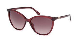 Guess GU00256 69F Womens Sunglasses Burgundy Size 58
