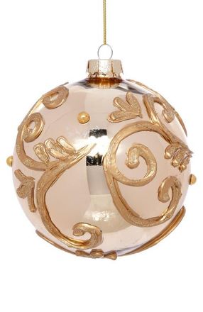 Mark Roberts Gold Scroll Ball Ornament, Set of 6 at Nordstrom