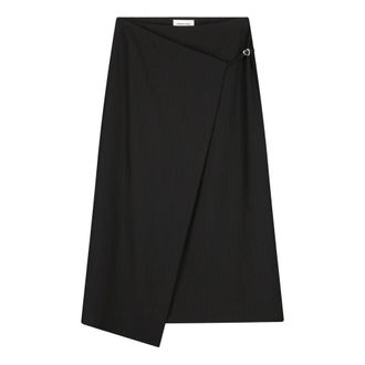 Fabienne Chapot Sonny Midi Skirt - Skirts - Mujer - Negro - XL
