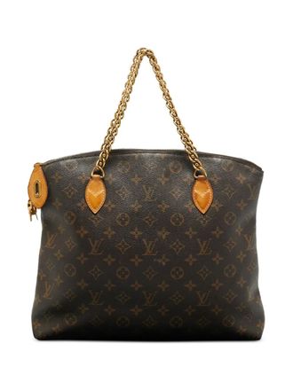 Louis Vuitton 2013 Lockit Chain MM shopper met ketting - Bruin