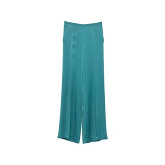 Forte_Forte Dames, Broeken, Blauw, Maat: L