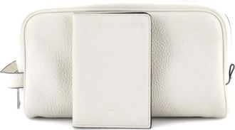 Fendi Travel Kit Leather pouch - Wit