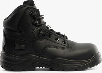 Magnum Magnum Mens PRECISION SITEMASTER Unisex Adults Safety Boots Black Leather - Size UK 14