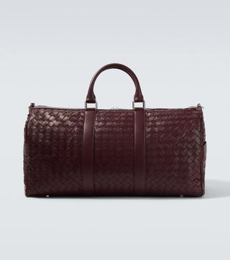 Bottega Veneta Intrecciato leather duffel bag