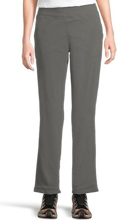 Mountain Hardwear Dynamatm Lined Pant Womens Clothing Sediment : XXS R, Elastane/Nylon
