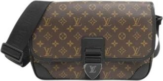 Louis Vuitton Pre-owned Monogram Macassar Archie Messenger Borsa a Spalla - - Pre-owned - Uomo - Marrone - ONE SIZE