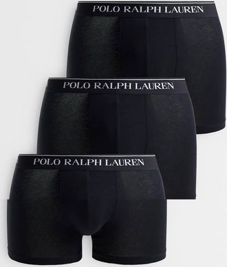 Polo Ralph Lauren Confezione da 3 boxer classici neri-Nero