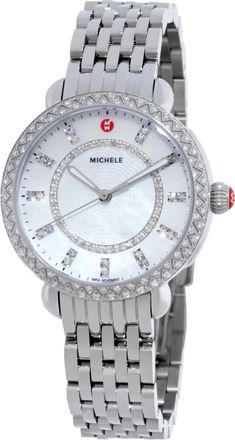 Michele Sidney Quartz Diamond Ladies Watch MWW30B000001