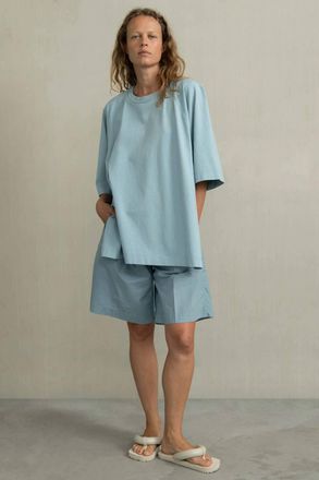 Humanoid Vanessa Raglan Sleeves Tee In Petrol