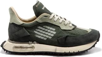 Bepositive Sneakers, female, Green, 4 UK, Space Race Wing