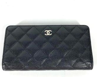 Chanel Pre-owned Wallets, female, Black, Size: ONE SIZE Pre-owned Vintage Wallet