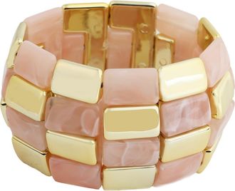 Panacea Resin Stretch Bracelet in Pink at Nordstrom Rack