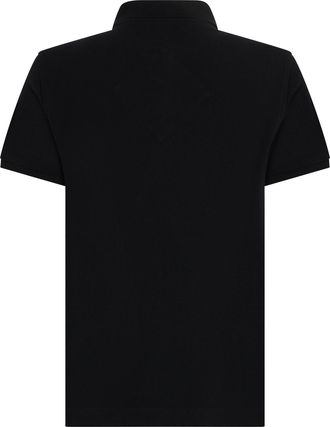 Canada Goose Womens Polo Top Cotton Black Tops