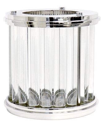 Pasargad Home Beacon Lucian Hurricane Clear Led Table Lamp