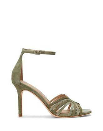 Ralph Lauren ALLIE SUEDE & LEATHER MULTISTRAP SANDAL