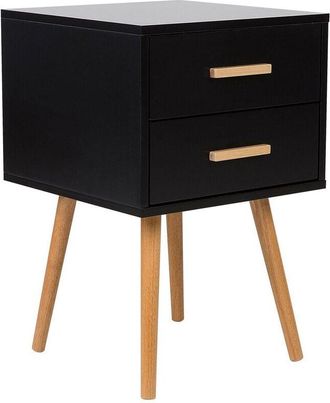 Beliani Side Table ALABAMA Black