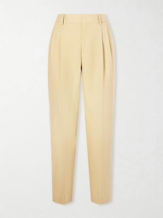 Polo Ralph Lauren Pantaloni A Gamba Affusolata In Canapa - Neutri