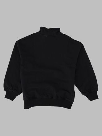 Moschino Teddy Bear Logo Half-Zip Sweatshirt - Black