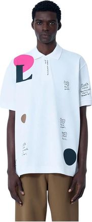 Lacoste Hombre, Camisetas, Blanco, Talla: L