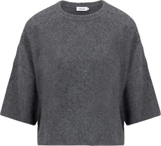 Knit-ted Hans Top - Dames - Truien - Grijs - Maat: L Wol